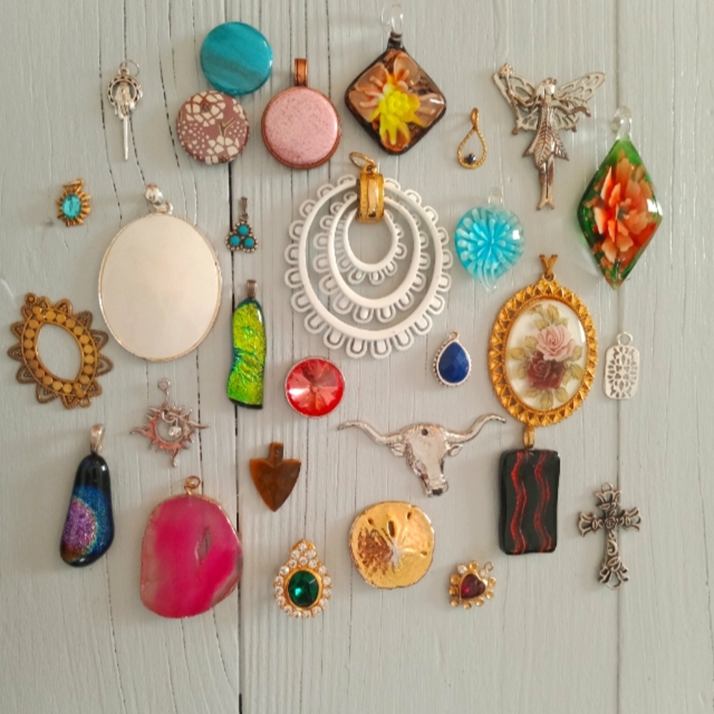 Assorted pendants